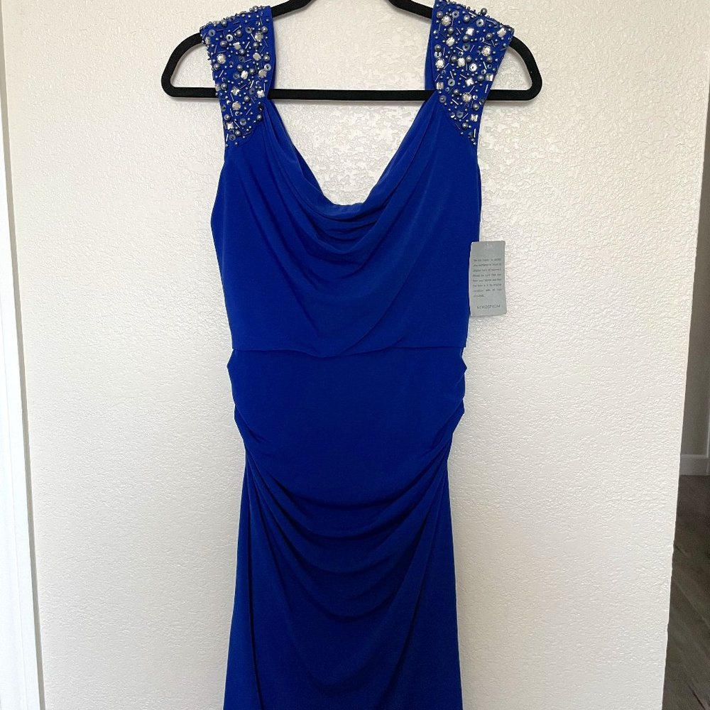 Maggy London Royal Blue Sparkly Dress